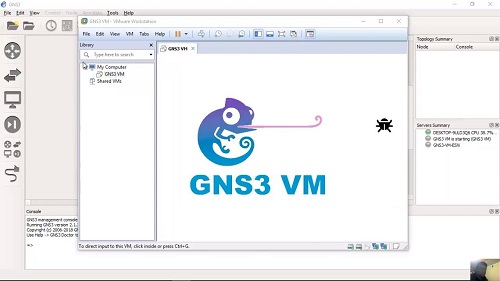 GNS3 Virtual Machine
