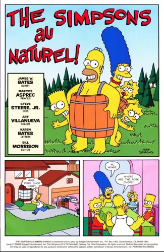 James Bates - Simpsons au Naturel Parody