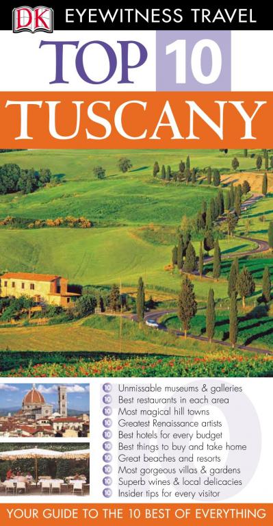Tuscany (Eyewitness Top Ten Travel Guides)