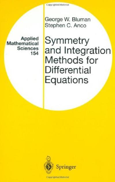 Symmetry and integration methods for differential equations